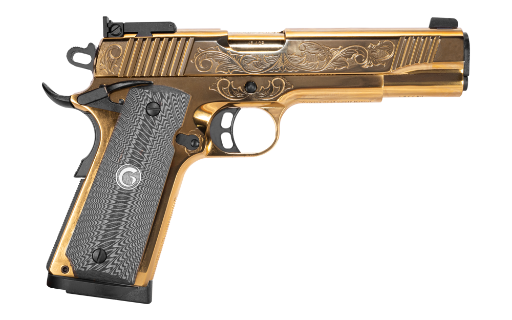 gold plated pistols
