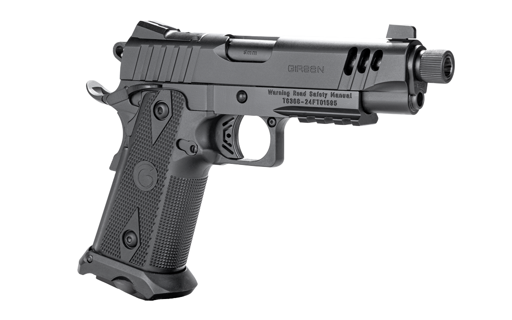 【C3】RAIL GUN Colt 1911 Rail Gun Co2 Airsoft Pistol, Black .45 ACP 180531