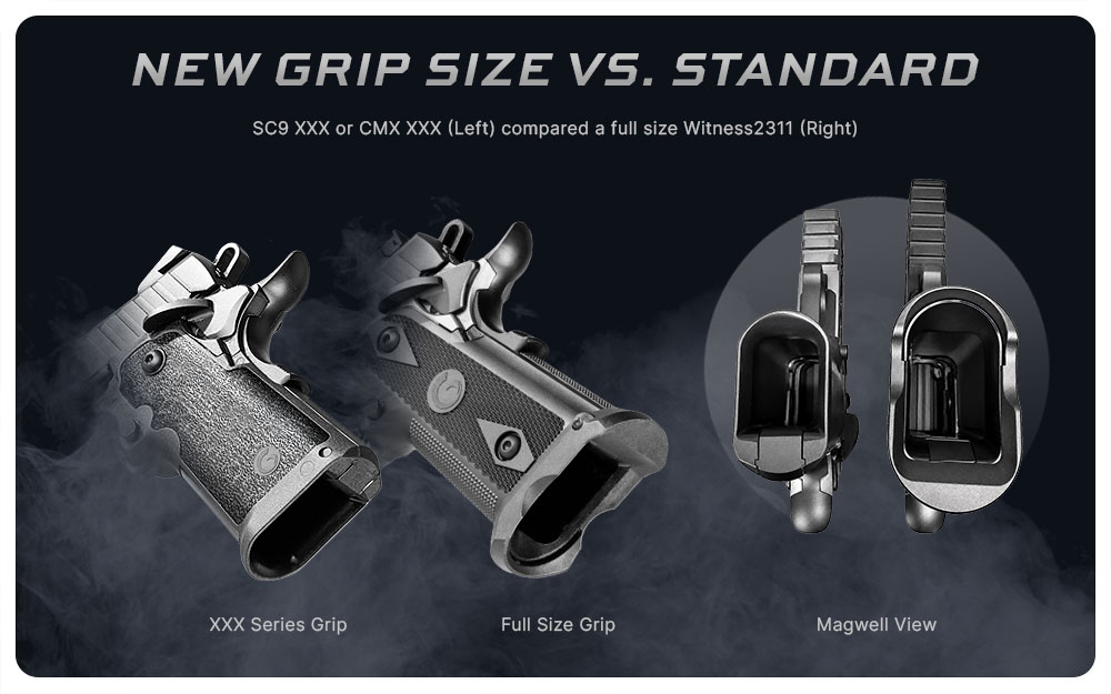 Grip Sizes Comparison